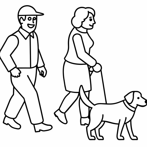 dibujado a mano plano elegante mascota dibujo de personajes de dibujos animados sticker icono concepto ilustración aislada