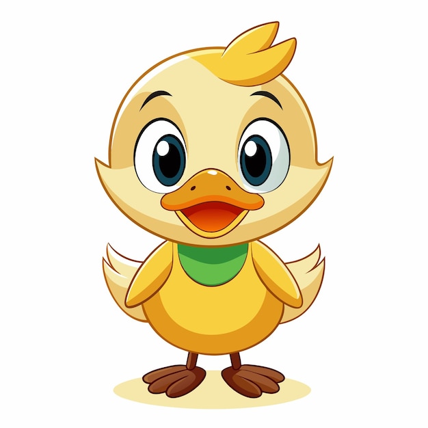 dibujado a mano plano elegante mascota dibujo de personajes de dibujos animados sticker icono concepto ilustración aislada