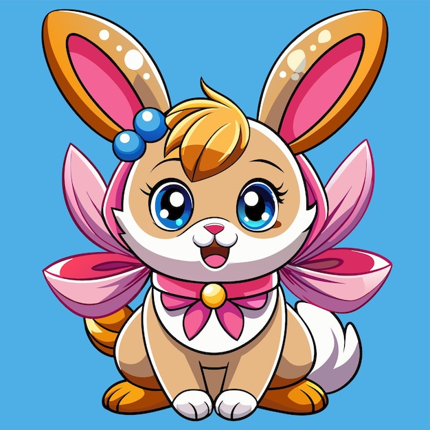 dibujado a mano plano elegante mascota dibujo de personajes de dibujos animados sticker icono concepto ilustración aislada
