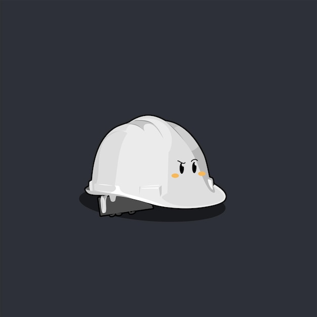 El dibujante de sombrero blanco enojado
