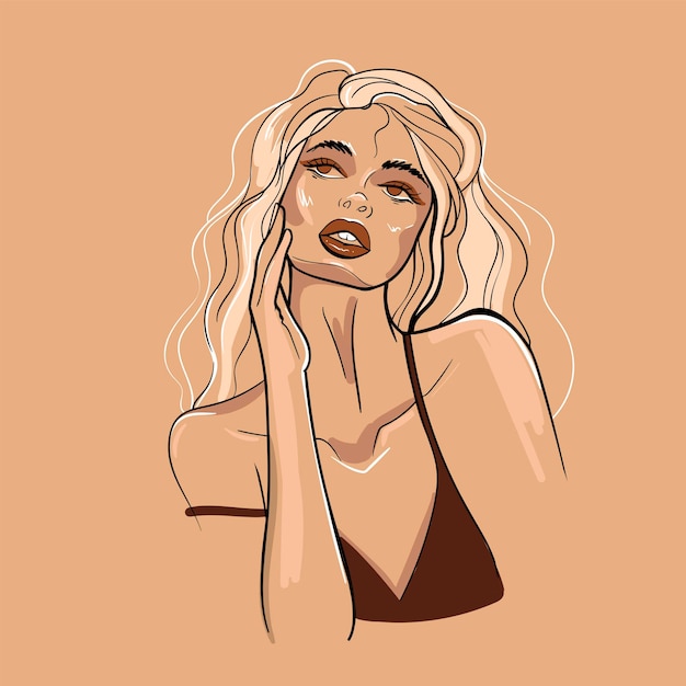 dibujar chicas a trazos