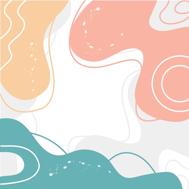Dibujar a mano el fondo coloreado Vector