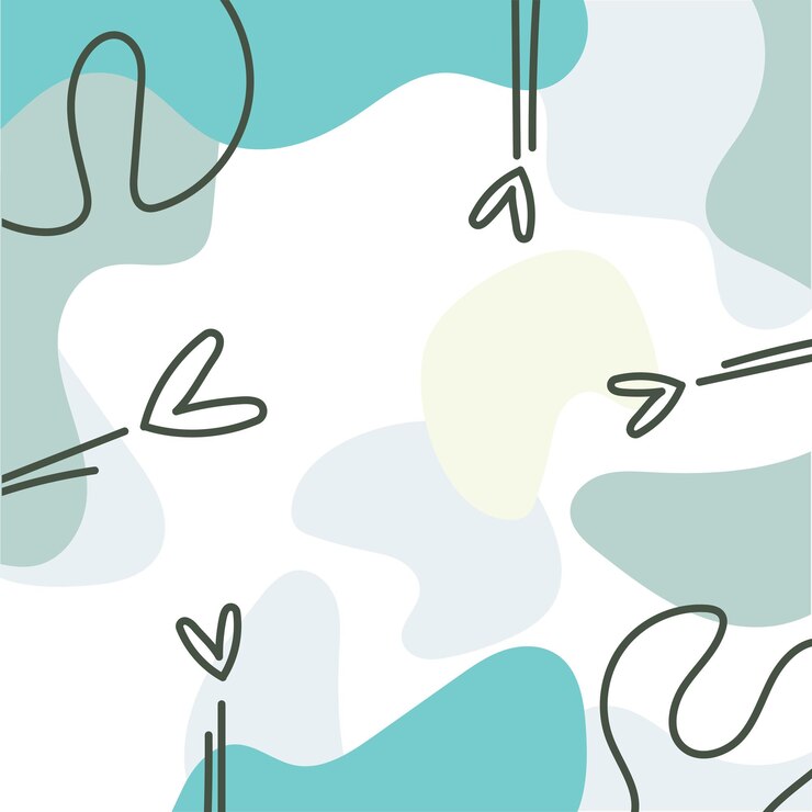 Vector dibujar a mano el fondo coloreado vector