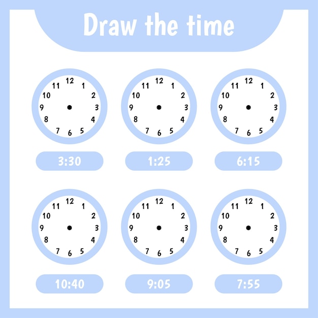 dibujar el tiempo