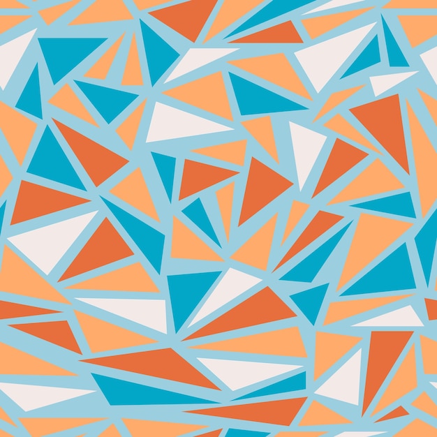 Dibujo abstracto en estilo geométrico Color clásico con formas geométricas