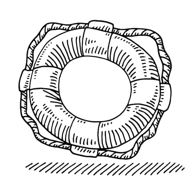 un dibujo de un anillo que tiene un anillo en él