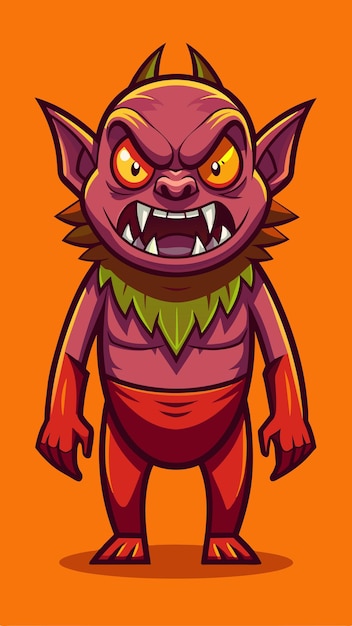 un dibujo animado de un monstruo con una gran sonrisa y una gran risa