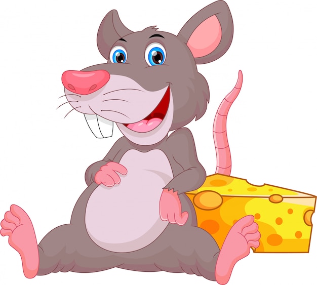 El dibujo animado del ratón.