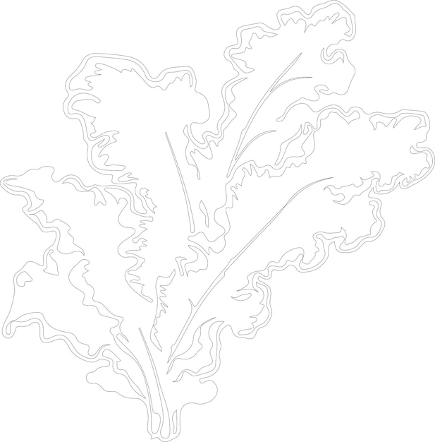 un dibujo de un árbol con un dibujo en línea de un árbol