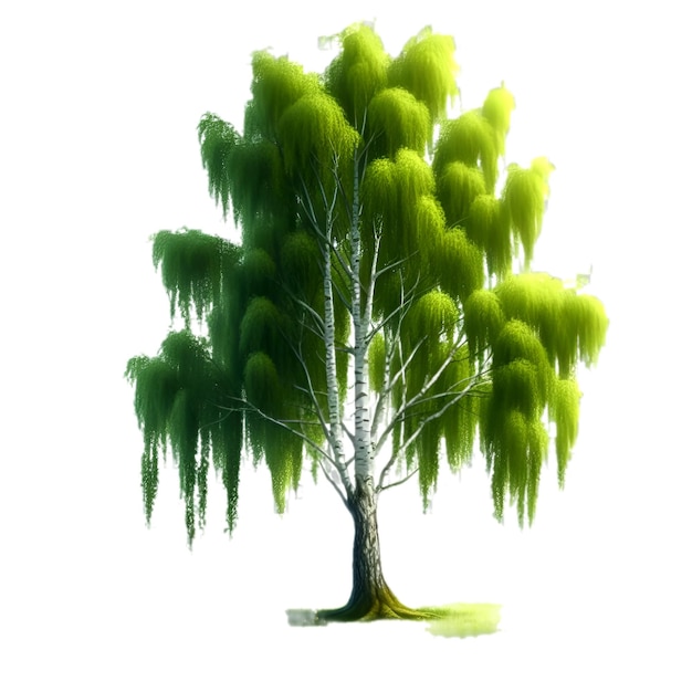 Vector un dibujo de un árbol con la palabra 