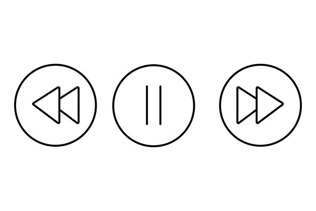 Dibujo artístico continuo de una línea del icono de música diseño de ilustración vectorial simple