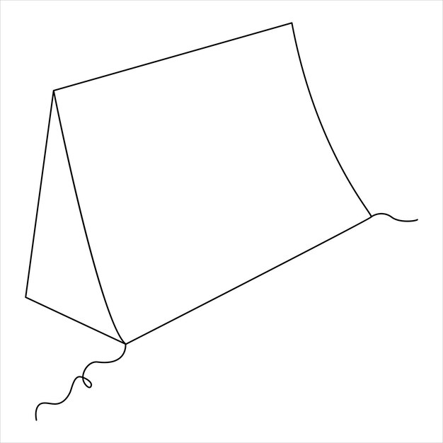 Dibujo artístico continuo de una sola línea de diseño de calendario vector gráfico e ilustración