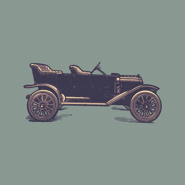 un dibujo de un auto con la palabra auto escrita
