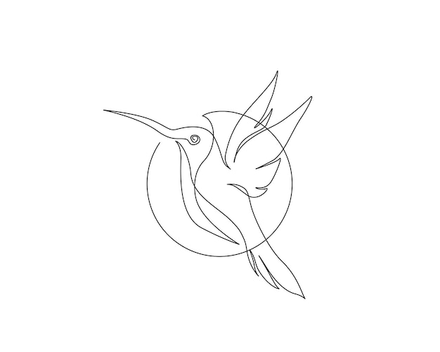 un dibujo de un ave y un pájaro en un fondo blanco