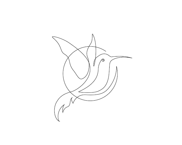 un dibujo de un ave que tiene un pájaro en él