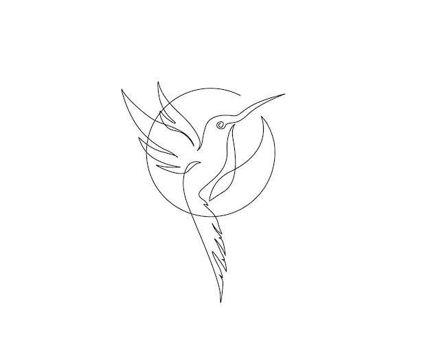 un dibujo de un ave que tiene un pájaro en él