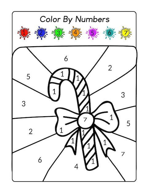 un dibujo de un bastón de caramelo con las palabras el nombre de cada niño en él