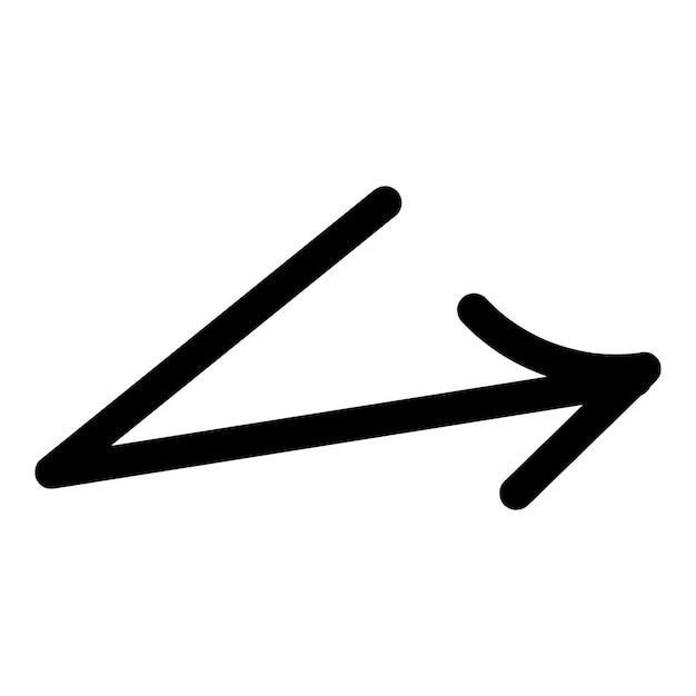 Un dibujo en blanco y negro de una cruz con flechas que apuntan a cuatro vectores de acciones diferentes svg