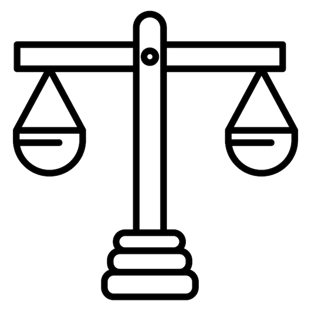 un dibujo en blanco y negro de una cruz con la palabra justicia en él