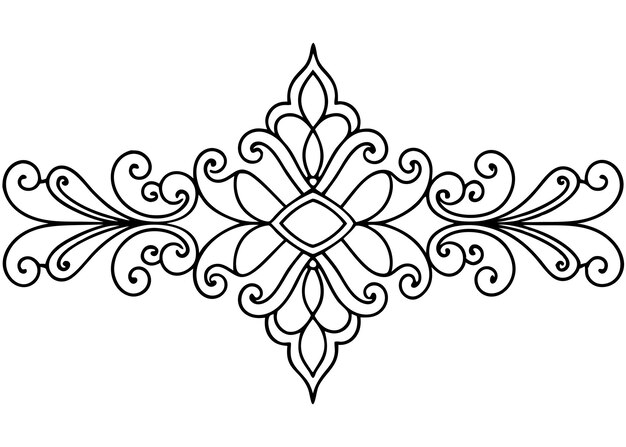 un dibujo en blanco y negro de un diseño que dice "el diseño"