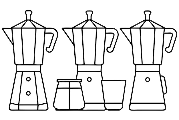 un dibujo en blanco y negro de dos electrodomésticos de cocina con uno que dice quot mezclador de cocina quot