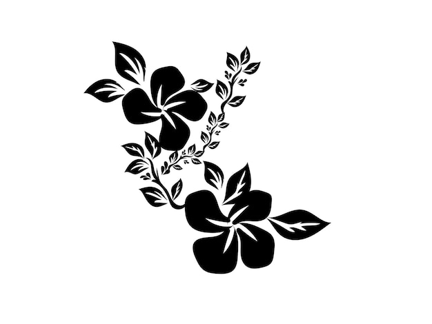 un dibujo en blanco y negro de una flor con la palabra "flores" en ella