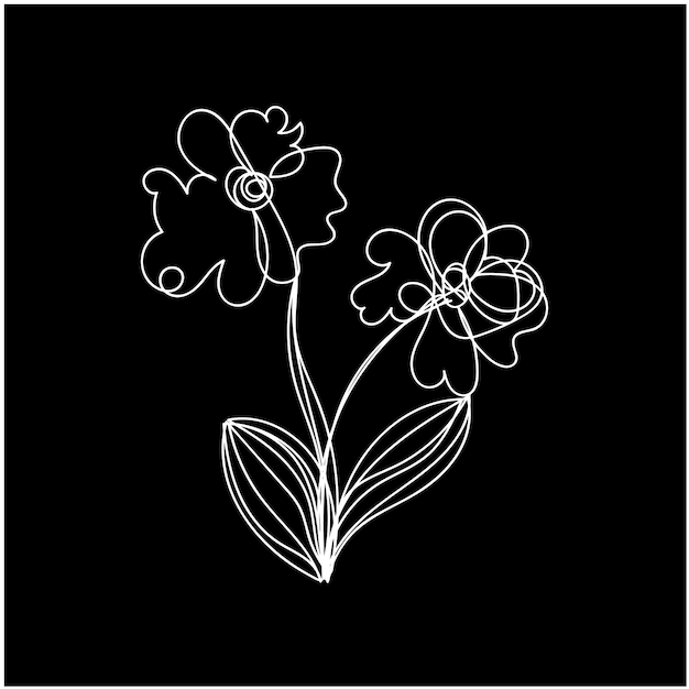 un dibujo en blanco y negro de una flor con las palabras margarita en ella