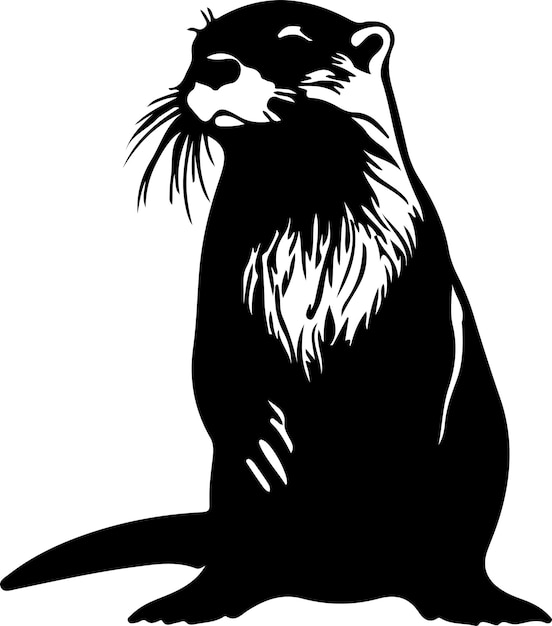 un dibujo en blanco y negro de un gato con un león en él