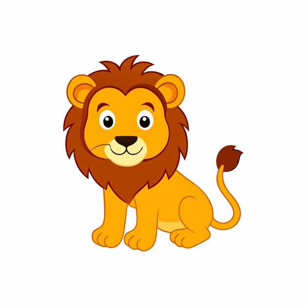 un dibujo en blanco y negro de un león con un león en él