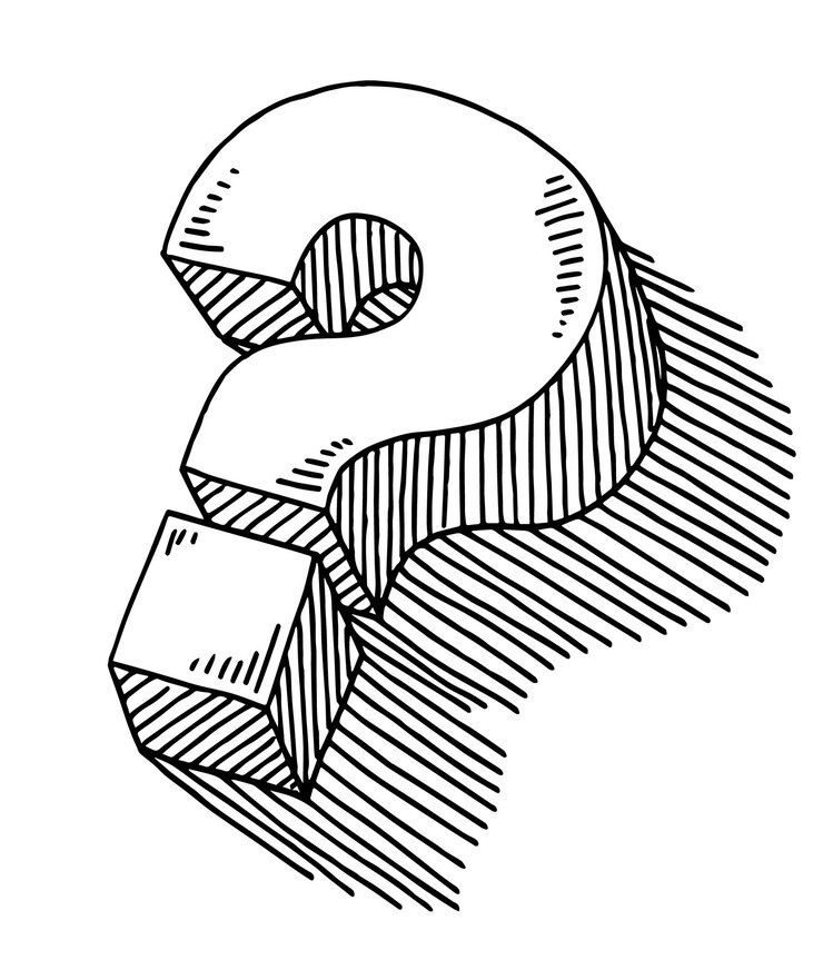 Vector un dibujo en blanco y negro de una letra n y la letra n