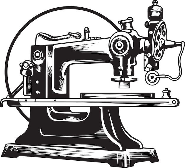 un dibujo en blanco y negro de una máquina con las palabras "la compañía" en ella