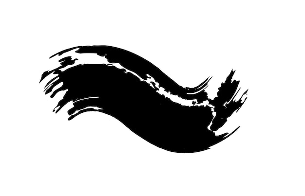 un dibujo en blanco y negro de una onda con un dibujo de línea de una mano