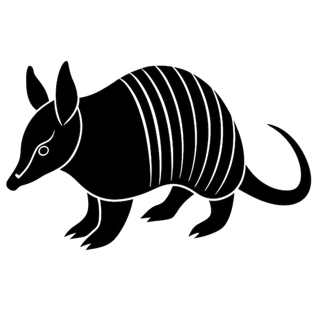 un dibujo en blanco y negro de un rinoceronte