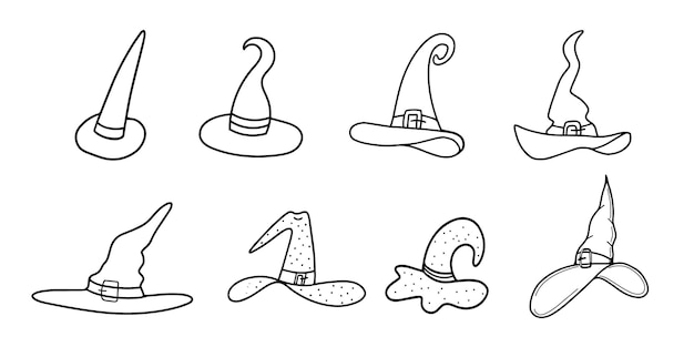 un dibujo en blanco y negro de un sombrero con un sombreiro y un sombreros con un sombrerío en él