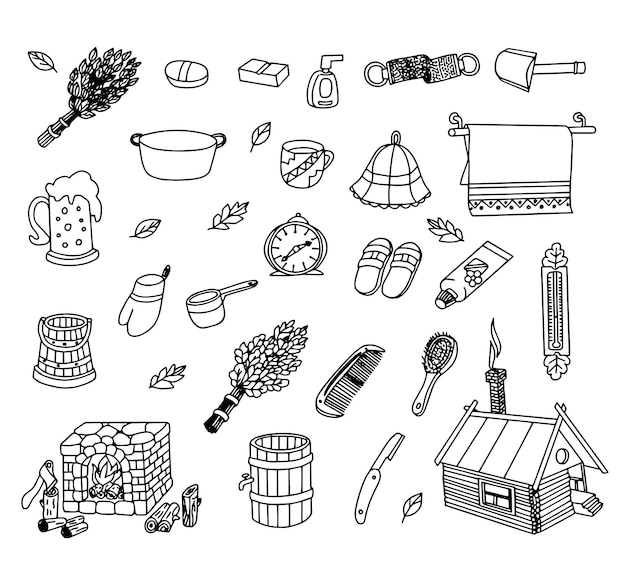 un dibujo en blanco y negro de un utensilio de cocina y un cubo de comida