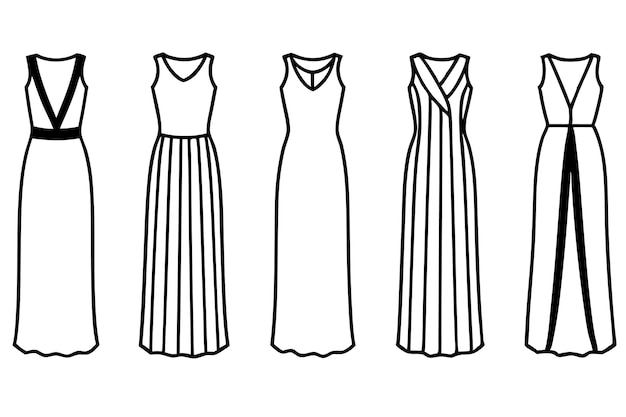 un dibujo en blanco y negro de un vestido con la palabra "sequin" en él