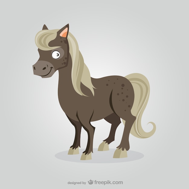 Vector dibujo de caballo