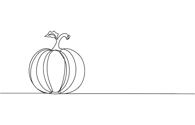 un dibujo de una calabaza con una sonrisa