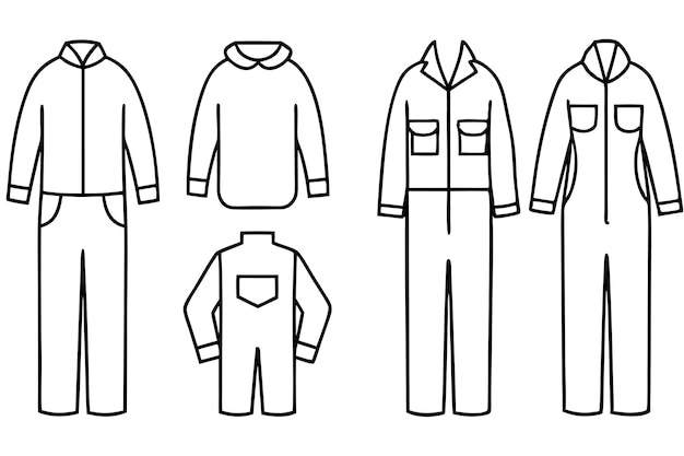 un dibujo de una camisa con un cuello blanco y una camiseta con un bolsillo en ella