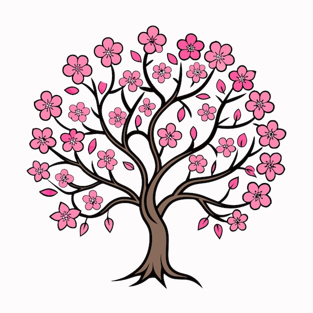 un dibujo de un ciervo con un patrón verde y rosa en él