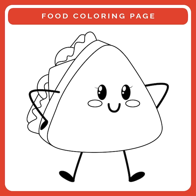 Dibujo para colorear para niños