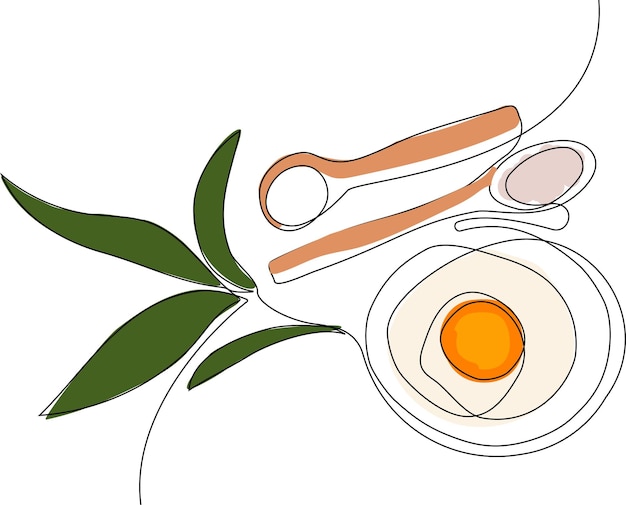 Dibujo continuo de una línea de botellas con aceite o miel o jugo de limón o lima para fregar
