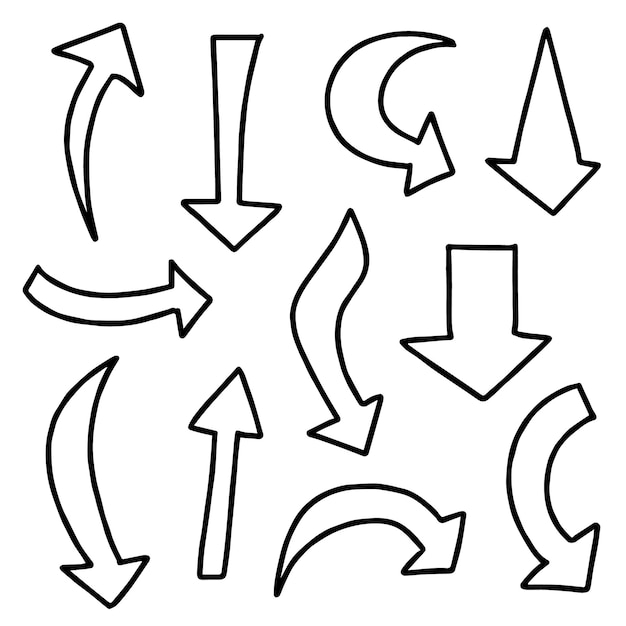 Dibujo del contorno de la dirección