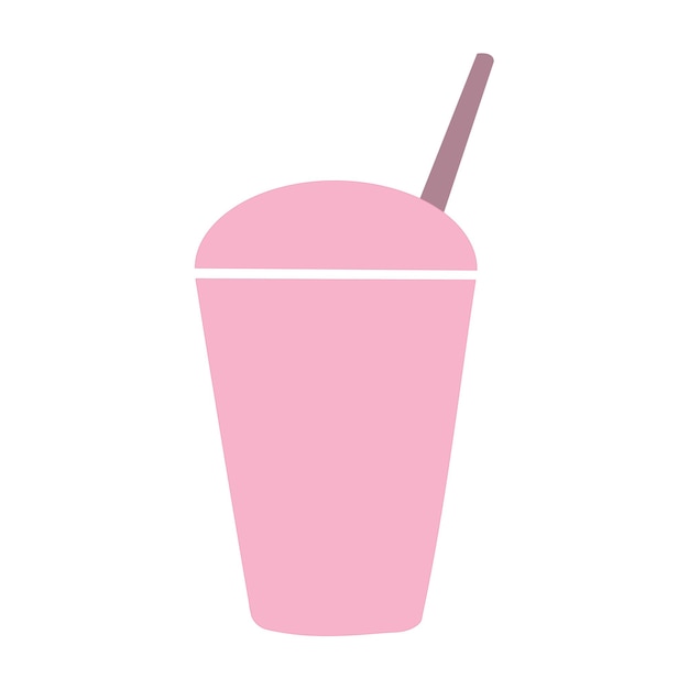 dibujo de copa de cóctel ilustración vectorial aislado sobre fondo blanco. vector de bebida
