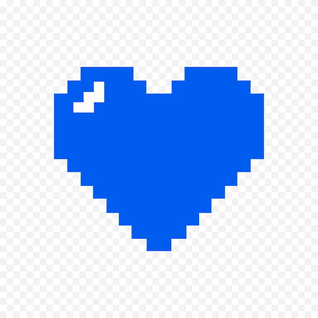 Dibujo de corazón dibujado a mano en fondo blanco