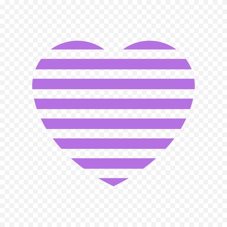 Vector dibujo de corazón dibujado a mano en fondo blanco