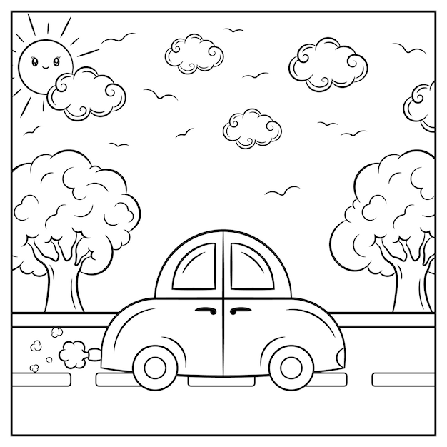 dibujo de dibujo para niños hoja de trabajo imprimible