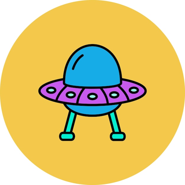 Vector un dibujo de dibujos animados de un alienígena azul con un casco azul en él