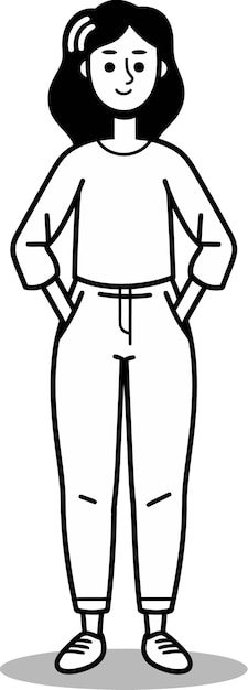 un dibujo de dibujos animados de un hombre con una corbata en el pecho