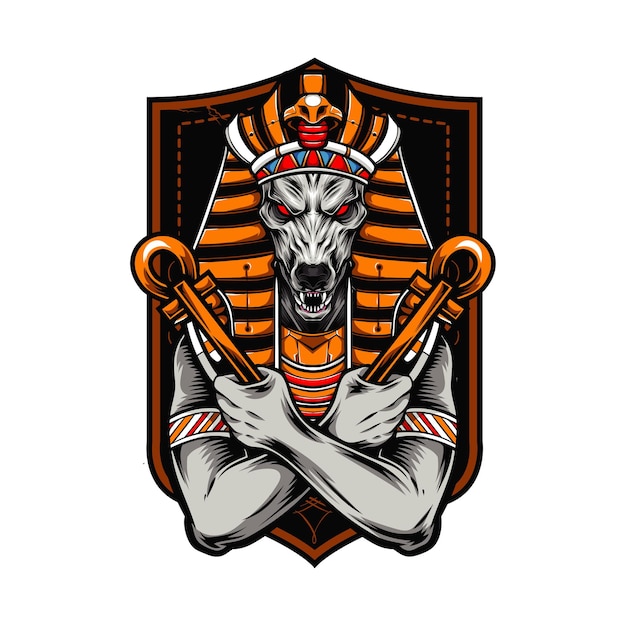 un dibujo de un dios con un tigre en la espalda